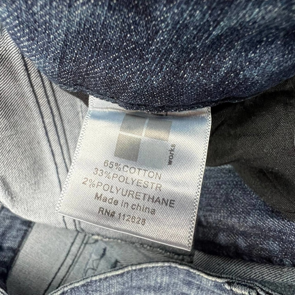 #25 Y2K Salt Works New York City Med Rise Boot Cut Jeans with Jeweled Pockets - Picture 7 of 11